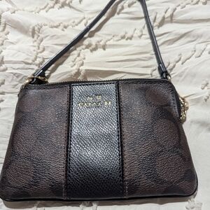 Coach Brown Leather Shoulder Bag